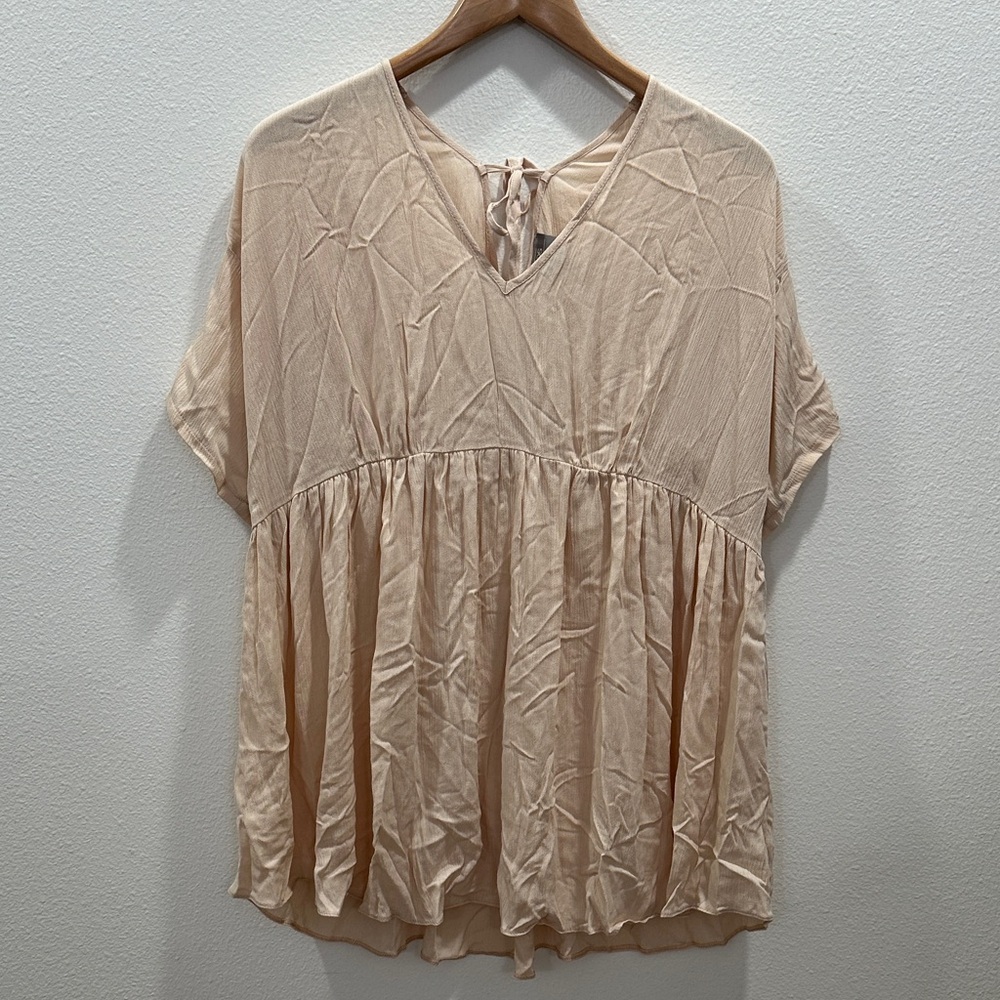 ASOS Maternity size 10 Blush blouse Top Spring NWT large pregnancy new